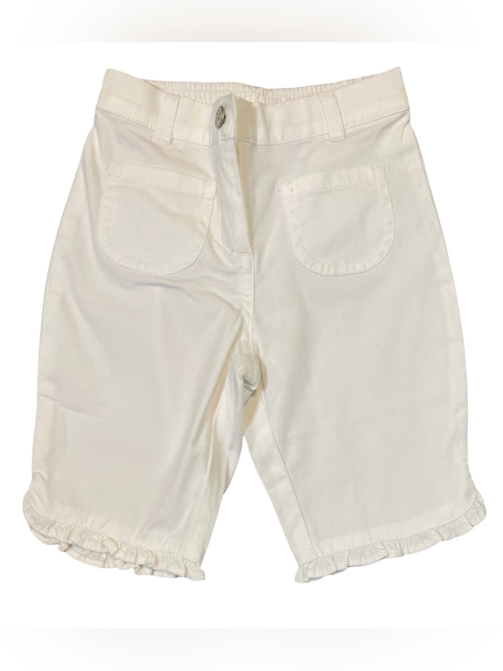 Janie and Jack Bumblebee Blossoms Ruffle-Hem Pants 6-12 months